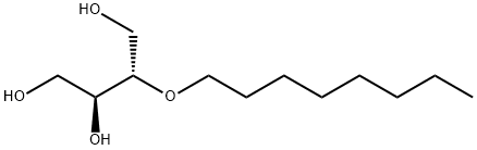 1,2,4-Butanetriol, 3-(octyloxy)-, (2S,3S)- 结构式