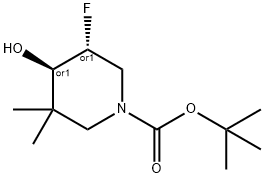 1638763-26-4 反式-5-氟-4-羟基-3,3-二甲基-哌啶-1-羧酸叔丁酯