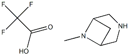 6-甲基-3,6-二氮杂双环[3.1.1]庚烷2,2,2-三氟乙酸,1638771-17-1,结构式