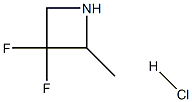 3,3-difluoro-2-methylazetidine hydrochloride Structure