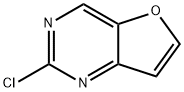 2-氯呋喃并[3,2-D]嘧啶, 1643142-50-0, 结构式