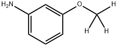 3-(Methoxy-d3)-aniline Struktur