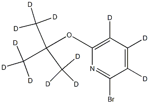 2-Bromo-6-(tert-butoxy)pyridine-d12 Structure