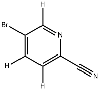 3-Bromo-6-cyanopyridine-d3 Structure