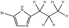 4-Bromo-2-(n-propyl-d7)-imidazole Structure