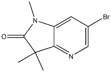 6-bromo-1,3,3-trimethyl-1,3-dihydro-2H-pyrrolo[3,2-b]pyridin-2-one|//