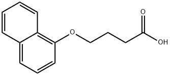 4-(naphthalen-1-yloxy)butanoic acid Structure