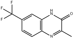 3-Methyl-7-trifluoromethylquinoxaline-2(1H)-one Struktur