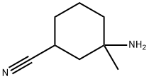 Cyclohexanecarbonitrile, 3-amino-3-methyl- 结构式