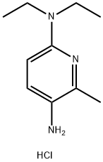 N2,N2-diethyl-6-methylpyridine-2,5-diamine dihydrochloride Struktur