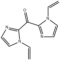 双(1-乙烯基咪唑-2-)酮, 168322-10-9, 结构式