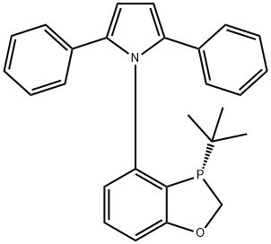 (S)-3-(tert-butyl)-4-(2,5-diphenylcyclopenta-2,4-dien-1-yl)-2,3-dihydrobenzo[d][1,3]oxaphosphole