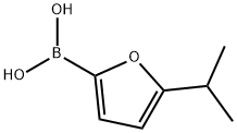 5-(iso-Propyl)furan-2-boronic acid,1694670-71-7,结构式