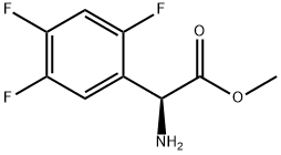 METHYL (2S)-2-AMINO-2-(2,4,5-TRIFLUOROPHENYL)ACETATE,1703962-96-2,结构式