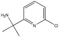 (1-(6-Chloro-pyridin-2yl)-1-methyl-ethylamine) Struktur