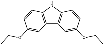 3.6-diethoxy-9H-carbazole Struktur