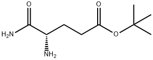 Pentanoic acid, 4,5-diamino-5-oxo-, 1,1-dimethylethyl ester, (S)- 化学構造式