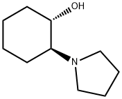 (1S,2S)-2-(1-Pyrrolidinyl)cyclohexanol Structure