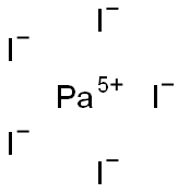 protactinium pentaiodide 结构式