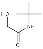 N-叔丁基-2-羟基乙酰胺, 175276-17-2, 结构式