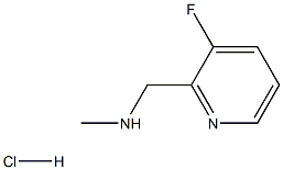 1-(3-fluoropyridin-2-yl)-N-methylmethanamine hydrochloride Structure