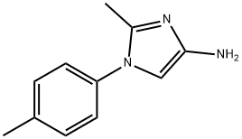 2-methyl-1-(p-tolyl)-1H-imidazol-4-amine, 1781831-60-4, 结构式