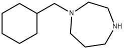 1-(cyclohexylmethyl)-1,4-diazepane Structure