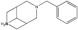 7-benzyl-3-thia-7-azabicyclo[3.3.1]nonan-9-amine 结构式