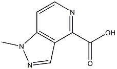 1-methyl-1H-pyrazolo[4,3-c]pyridine-4-carboxylic acid Structure
