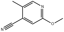 2-Methoxy-5-methyl-isonicotinonitrile Structure