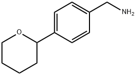 [4-(oxan-2-yl)phenyl]methanamine Structure