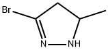 3-bromo-5-methyl-4,5-dihydro-1H-pyrazole Struktur
