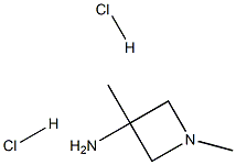 1,3-dimethylazetidin-3-amine dihydrochloride Structure