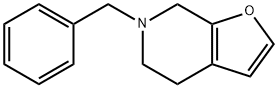 6-benzyl-4,5,6,7-tetrahydrofuro[2,3-c]pyridine 结构式