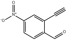 2-ethynyl-4-nitrobenzaldehyde 结构式