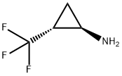 (1R,2R)-2-(三氟甲基)环丙烷-1-胺 结构式