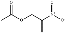 2-Propen-1-ol, 2-nitro-, 1-acetate 化学構造式