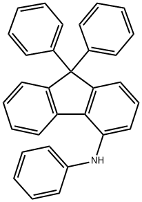 9H-芴-4-胺, N,9,9-三苯基- 结构式
