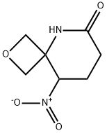 9-nitro-2-oxa-5-azaspiro[3.5]nonan-6-one Struktur