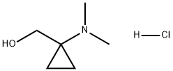 [1-(二甲胺基)环丙基]甲醇盐酸盐,1803606-61-2,结构式