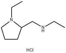 ethyl[(1-ethylpyrrolidin-2-yl)methyl]amine dihydrochloride 化学構造式