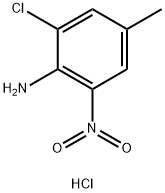 2-chloro-4-methyl-6-nitroaniline hydrochloride Structure