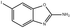 6-IODO-1,3-BENZOXAZOL-2-AMINE 结构式