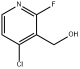 (4-Chloro-2-fluoro-pyridin-3-yl)-methanol Structure