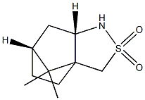 (6R,7aS)-8,8-dimethylhexahydro-3H-3a,6-methanobenzo[c]isothiazole 2,2-dioxide Struktur