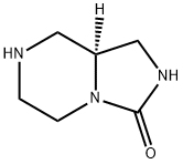 (S)-hexahydroimidazo[1,5-a]pyrazin-3(2H)-one Struktur