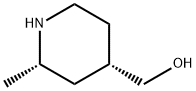 ((2S,4S)-2-methylpiperidin-4-yl)methanol Struktur