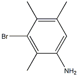 3-Bromo-2,4,5-trimethylaniline 化学構造式
