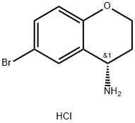 (S)-6-Bromochroman-4-amine hydrochloride Structure