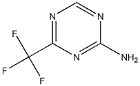 4-(trifluoromethyl)-1,3,5-triazin-2-amine 化学構造式